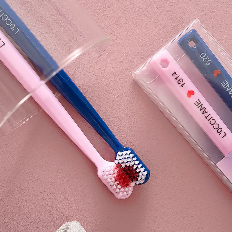 2Pcs Couple Heart Toothbrush - Kimi