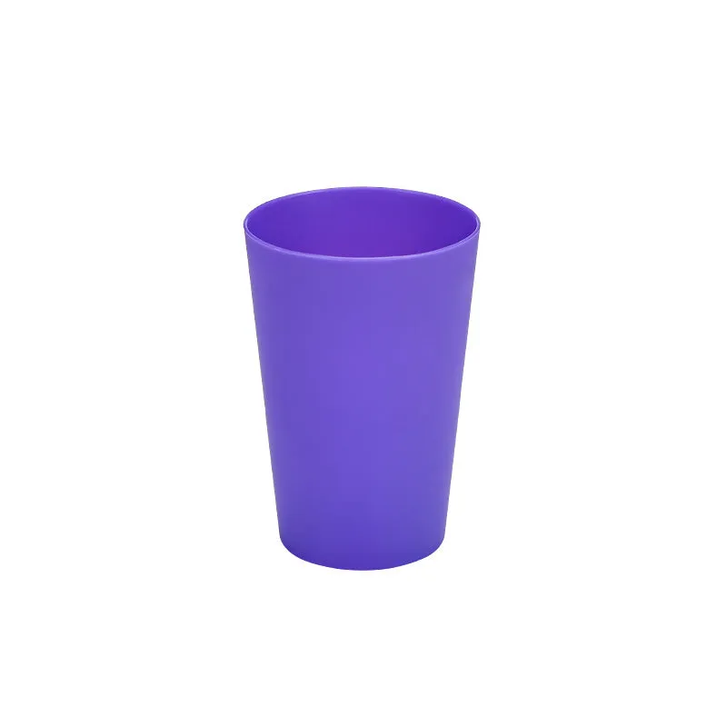 5 Pieces Solid Color Plastic Water Cups, HG0091