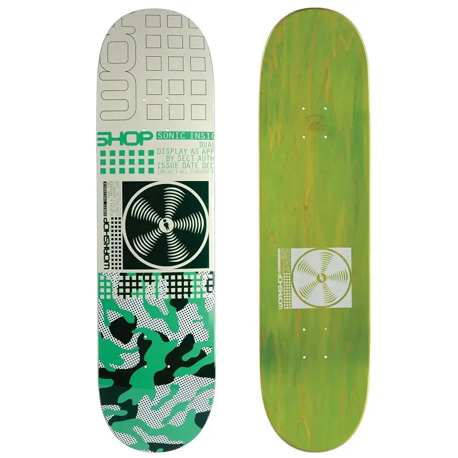 Alien Workshop Skateboards Sonic Insignia Deck 8.38