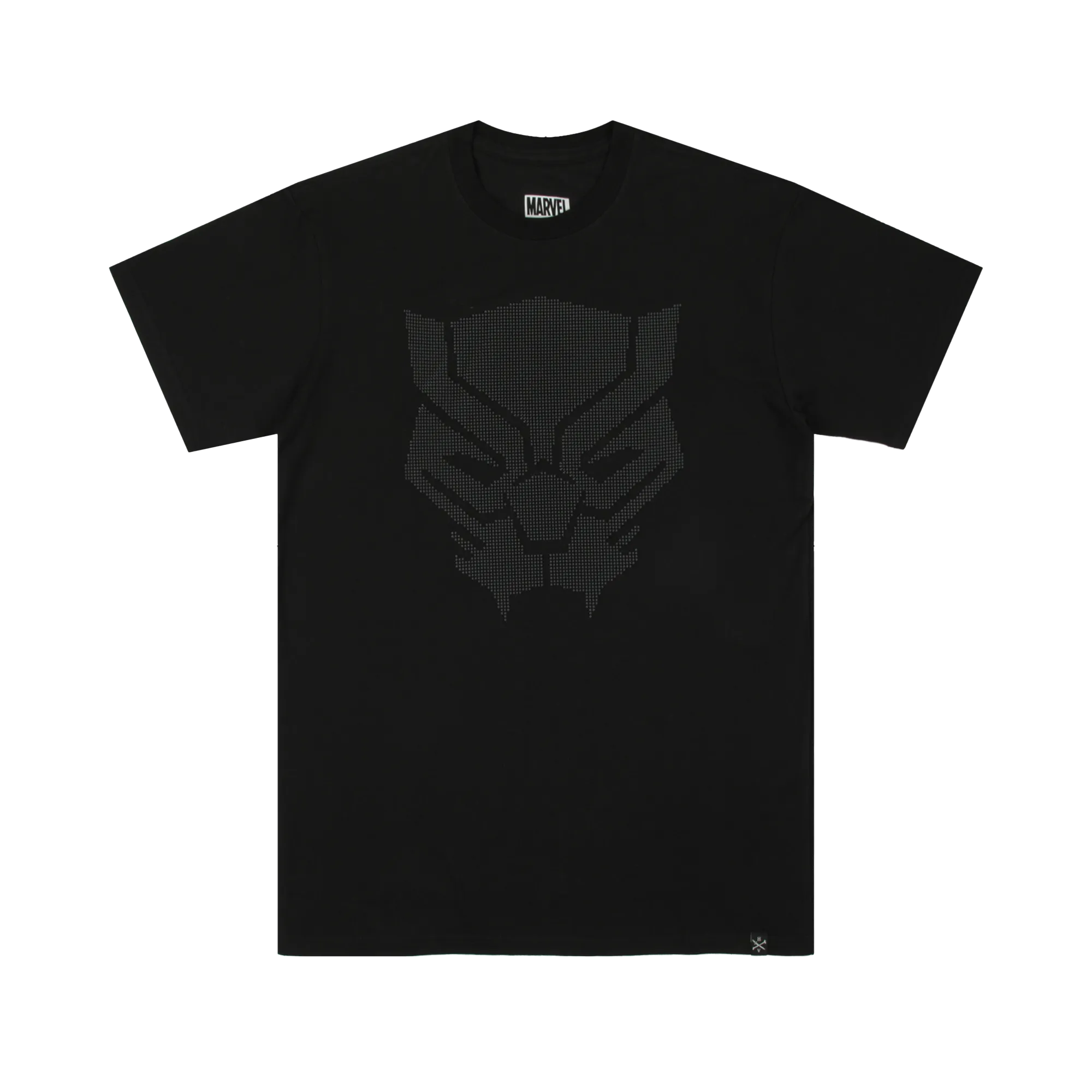 Black Panther Bristle Print Tee