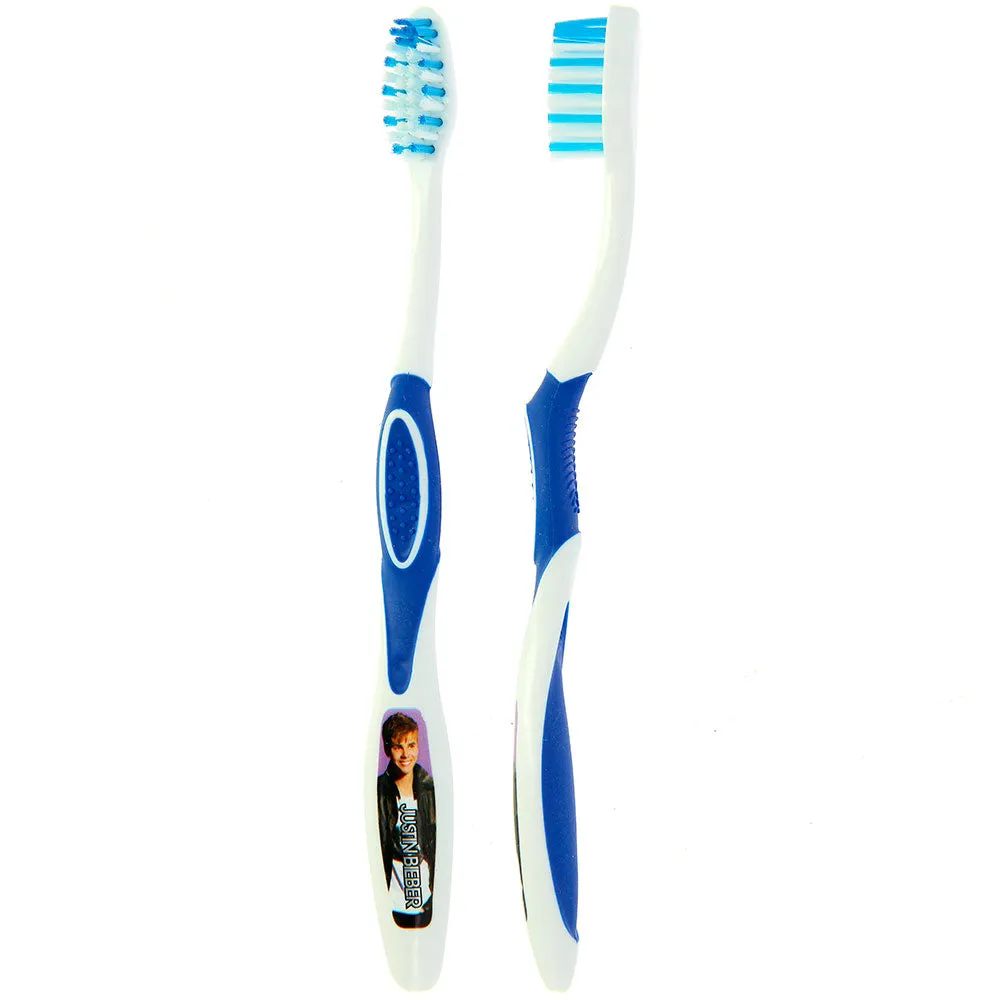 Brush Buddies Justin Bieber Manual Toothbrush-Blue