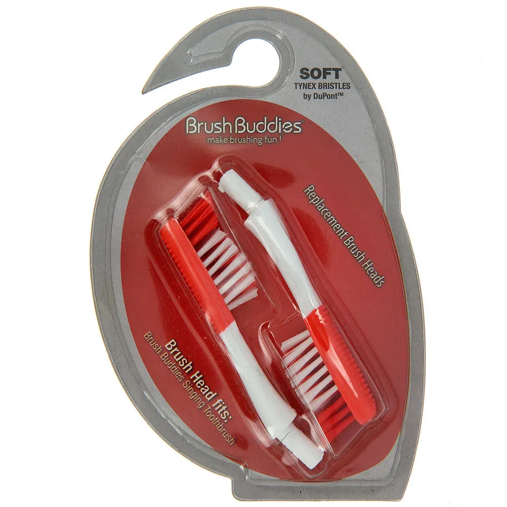 Brush Buddies One Direction Singing Toothbrush Replacement Brush Heads