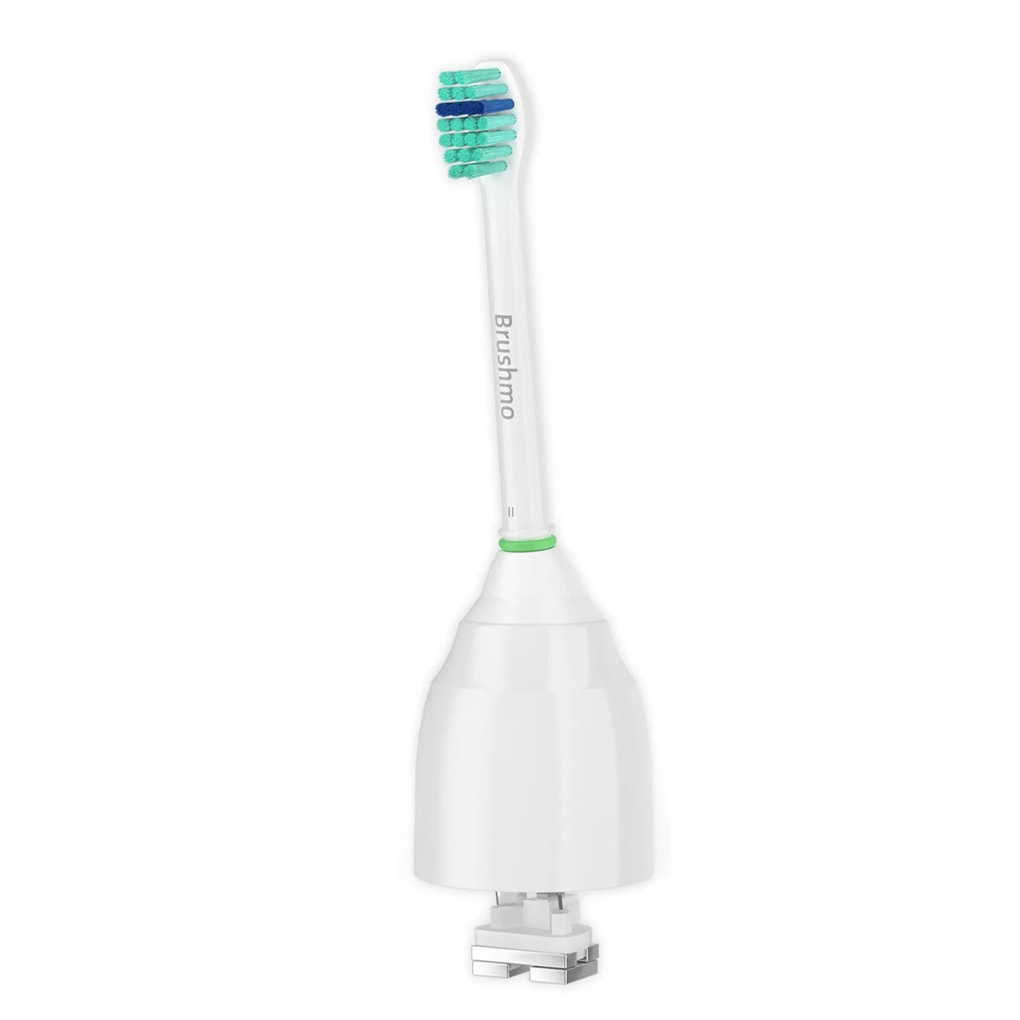 Brushmo Replacement Toothbrush Heads Compatible with Sonicare e-Series HX7012, 6 Pack Compact