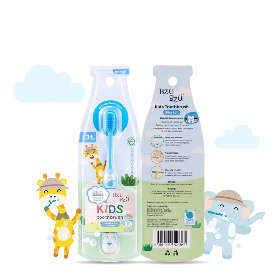 BZU BZU Ultra Soft Kids Toothbrush (Blue)