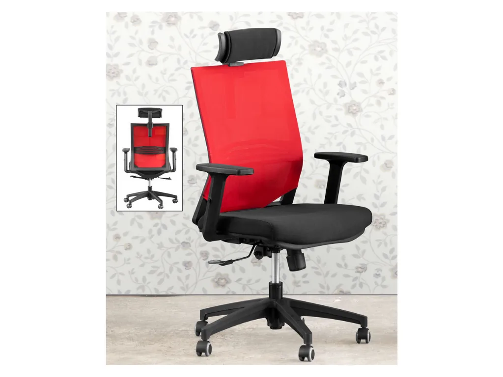 Casey Ergonomic Office Chair (DA916-OC) Red