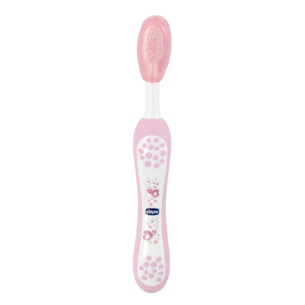 Chicco Butterfly Toothbrush - Pink