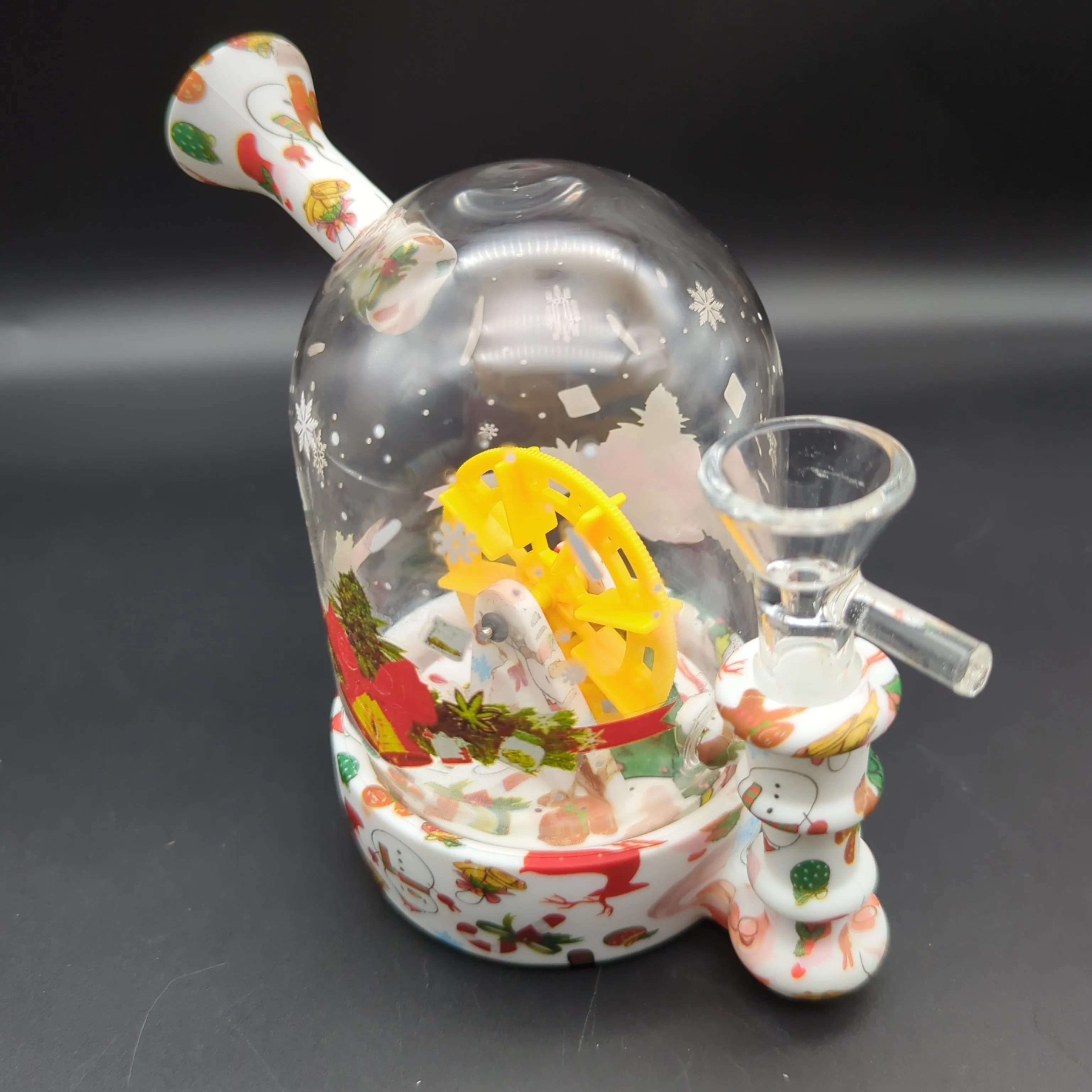 Christmas Waterwheel Bell Jar Water Pipe | 6 | 14mm