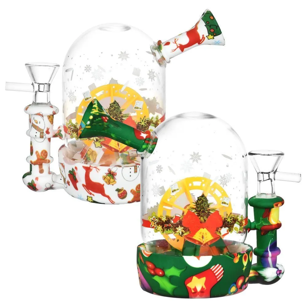 Christmas Waterwheel Bell Jar Water Pipe | 6 | 14mm