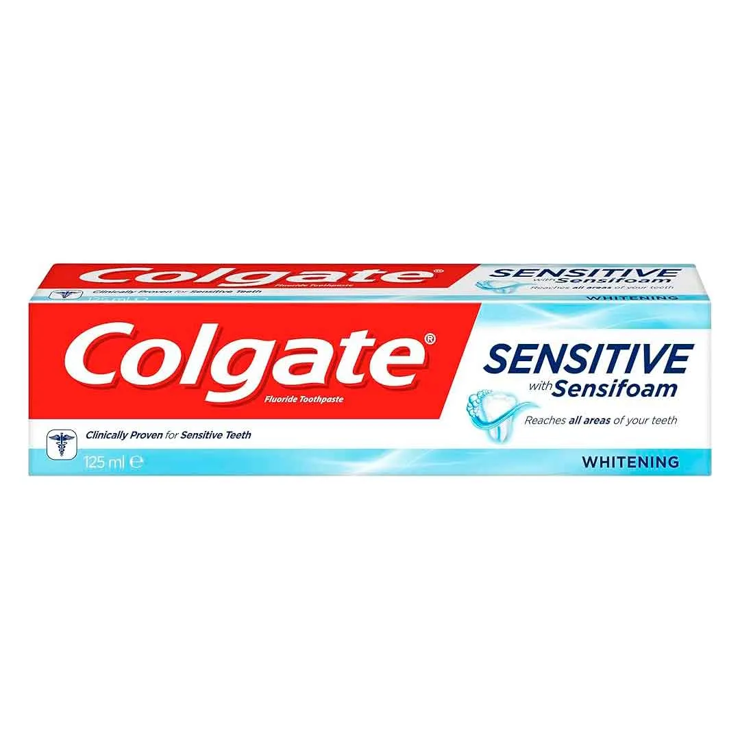 Colgate Sensitive with Sensifoam Whitening Toothpaste 125 ml