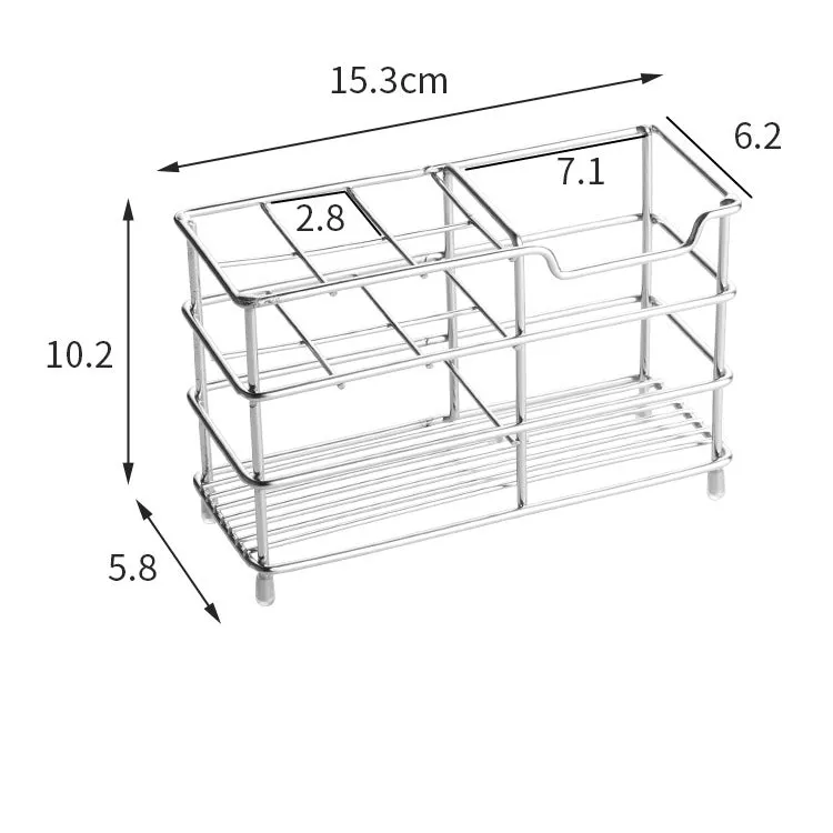Creative Stainless Steel Toothbrush Holder, HG0041