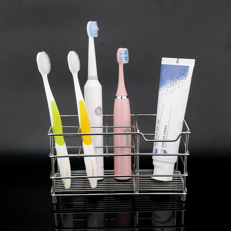 Creative Stainless Steel Toothbrush Holder, HG0041