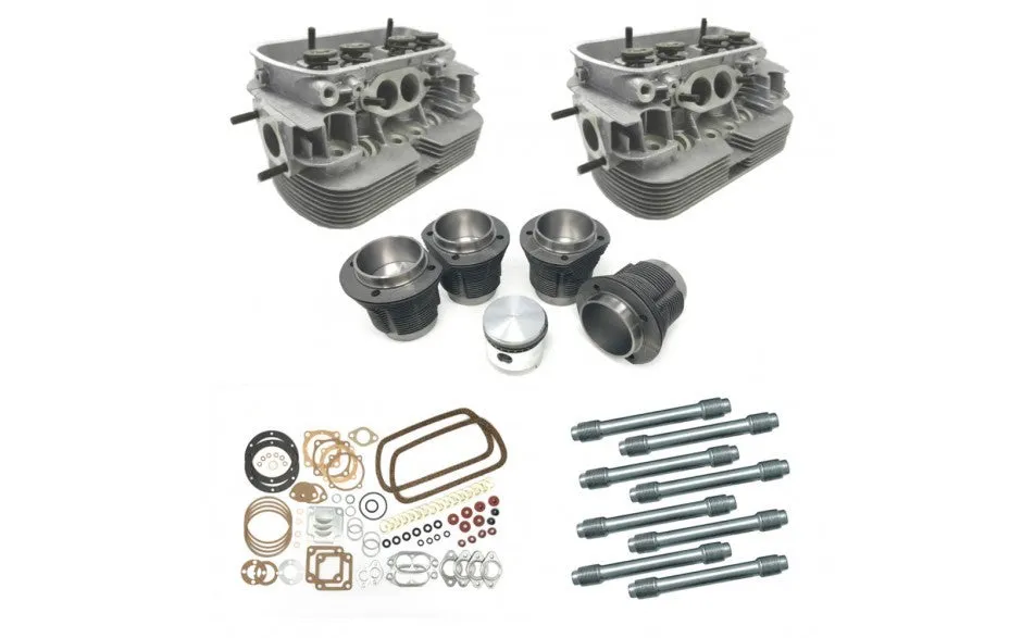 DBW Driverpak 85.5mm Bigvalve Top End Rebuild Kit for 1966-79 Beetle Ghia 1600cc