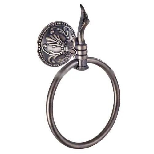 Elegant Antique Bronze Bathroom Towel Holder Ring