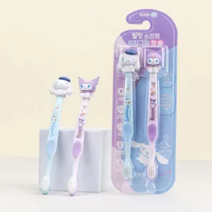 Figure Toothbrushes Set - Kuromi & Cinnamoroll