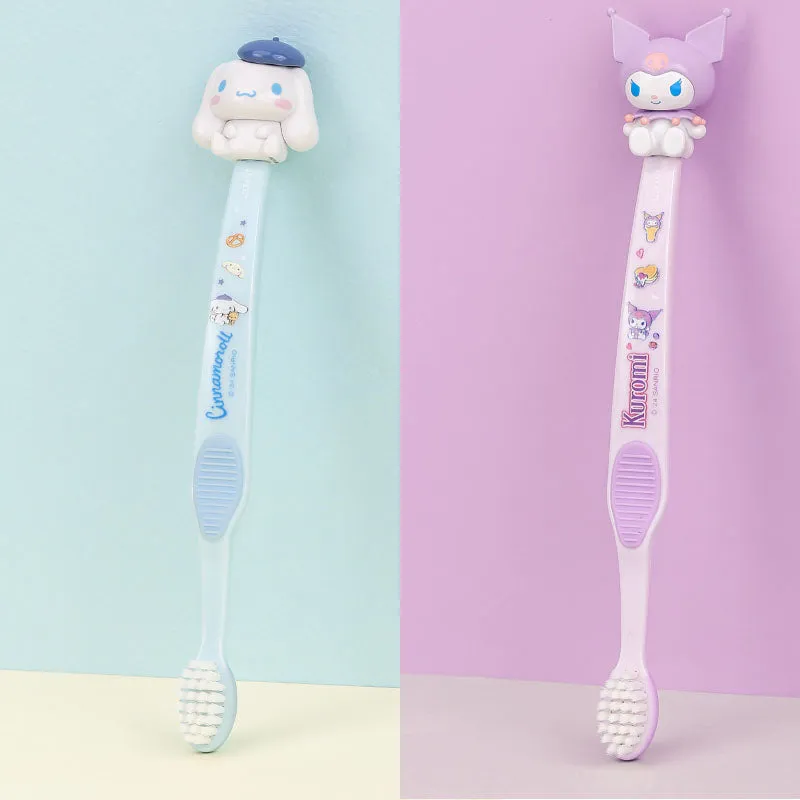 Figure Toothbrushes Set - Kuromi & Cinnamoroll