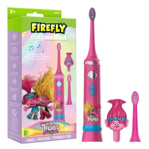 Firefly Play Action Trolls Battery Powered Toothbrush Kit