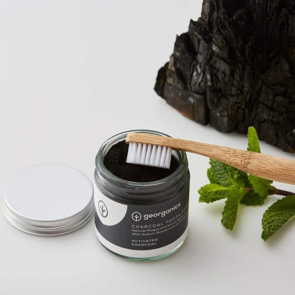 Georganics Natural Whitening Toothpowder - Activated Charcoal