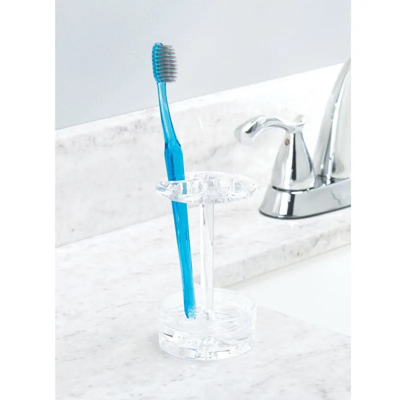 iDesign Eva Toothbrush Stand in Clear