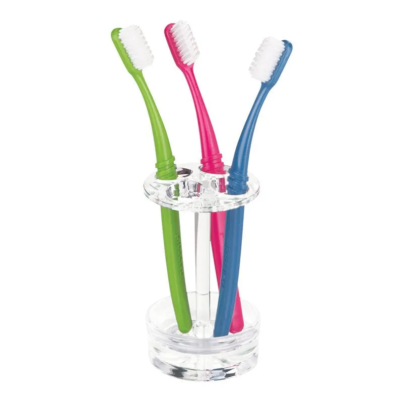 iDesign Eva Toothbrush Stand in Clear