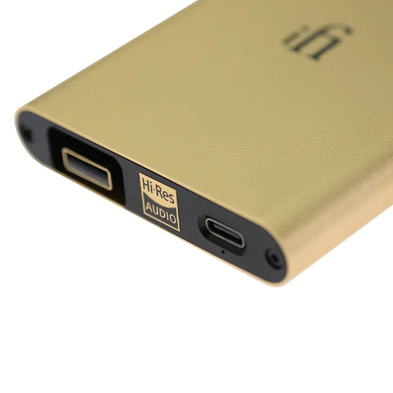 iFi hip-dac 2 Limited Gold Edition Portable Headphone DAC and Amplifier