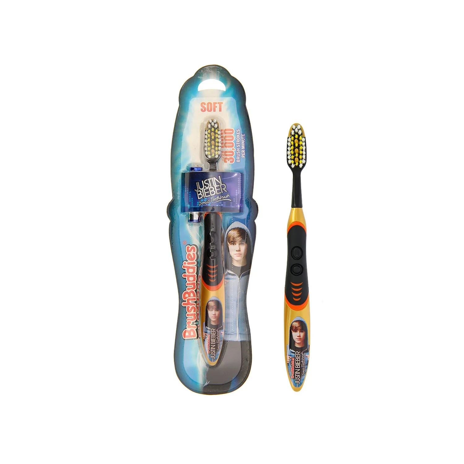 Justin Bieber Sonic Toothbrush -Red