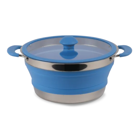 Kampa Collapsible Saucepan 3LTR (Blue)