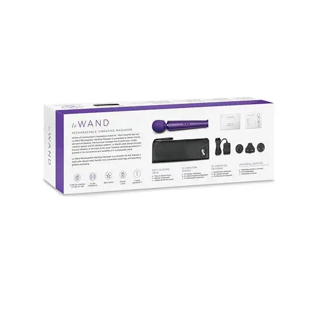 Le Wand Rechargeable Massager - Black