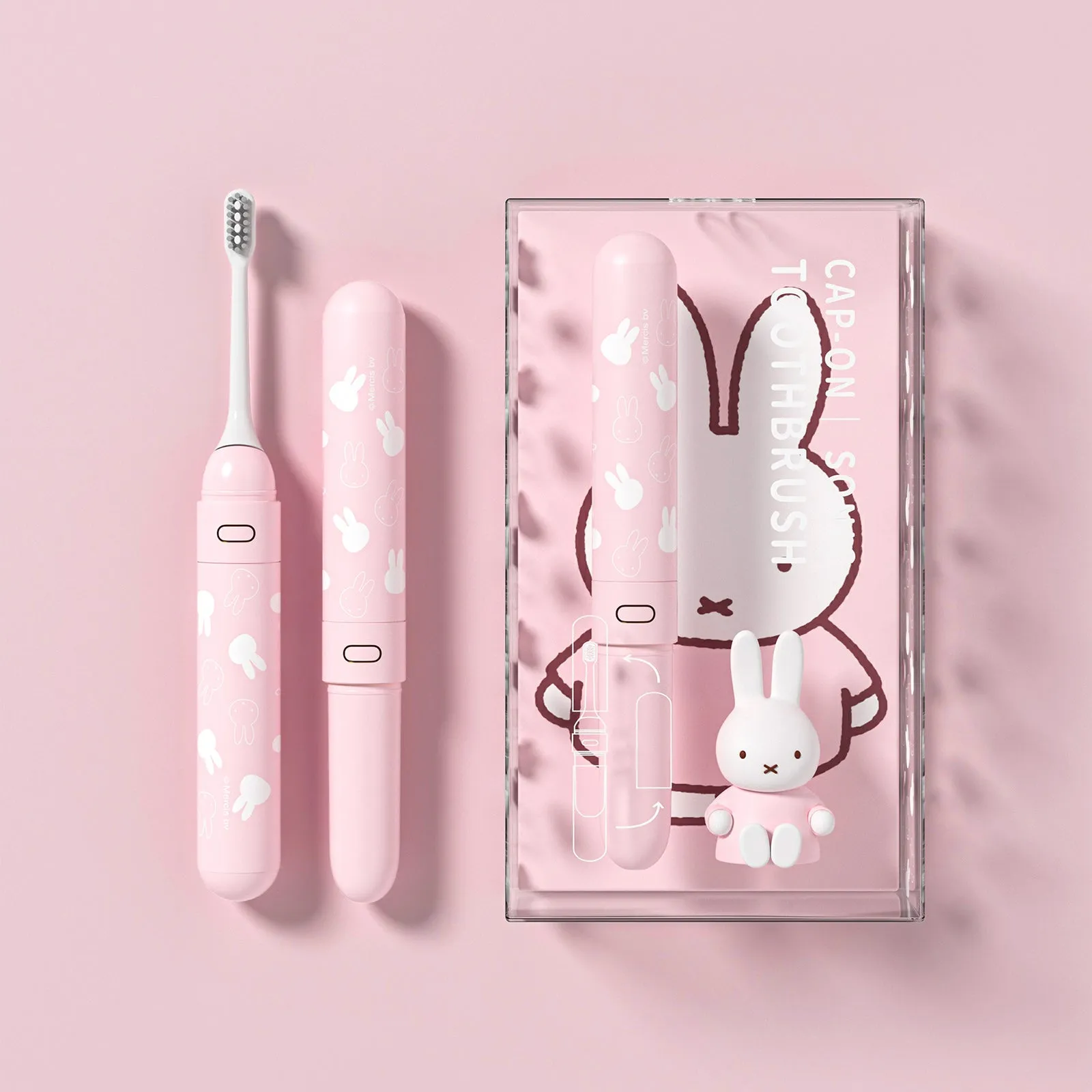 Miffy Sonic Electric Toothbrush (Cap-on Design)