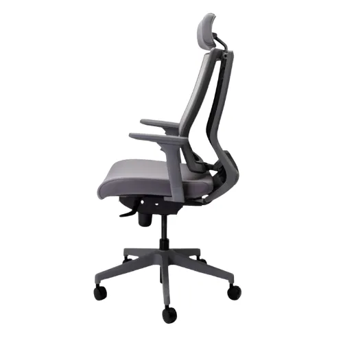 NetOne Ergonomic Highback Office Chair - Grey