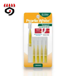 Pearlie White Compact Interdental Brush XS 0.8mm 5Brushes