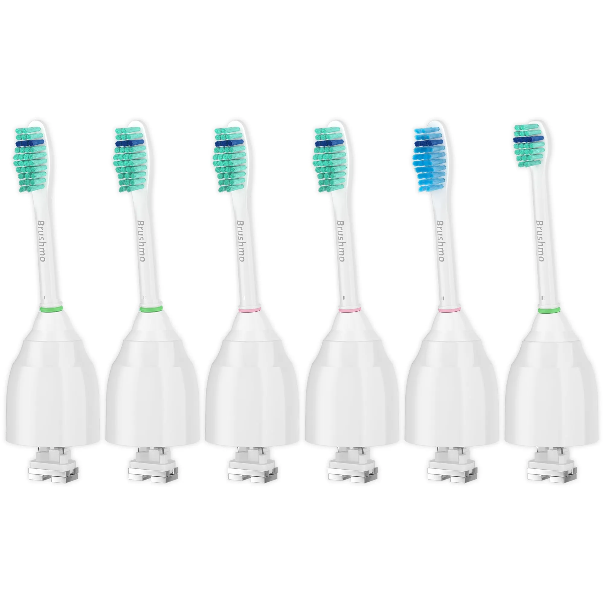 Replacement Toothbrush Heads for Philips Sonicare e-Series, 4 2 Pack(Compact, Standard, Sensitive)