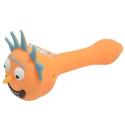 Rick and Morty Silicone Smoking Pipe