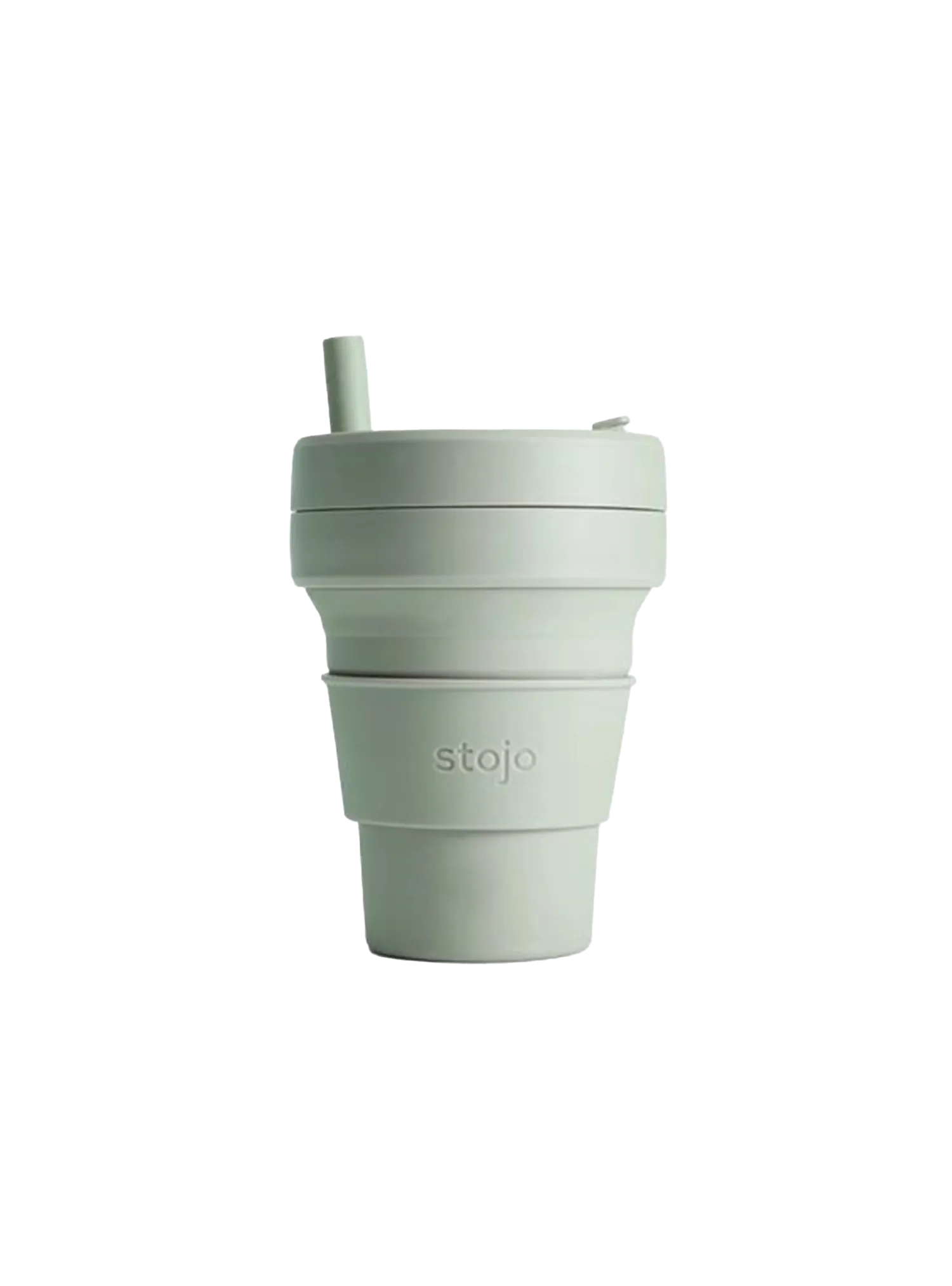 Stojo Collapsible Cup Biggie 16oz/470ml (Sage Green)