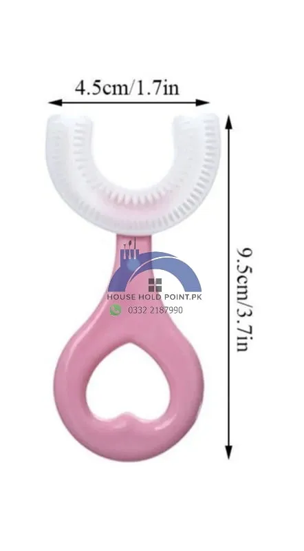 U Shaped Baby Toothbrush (Pack Of 2)