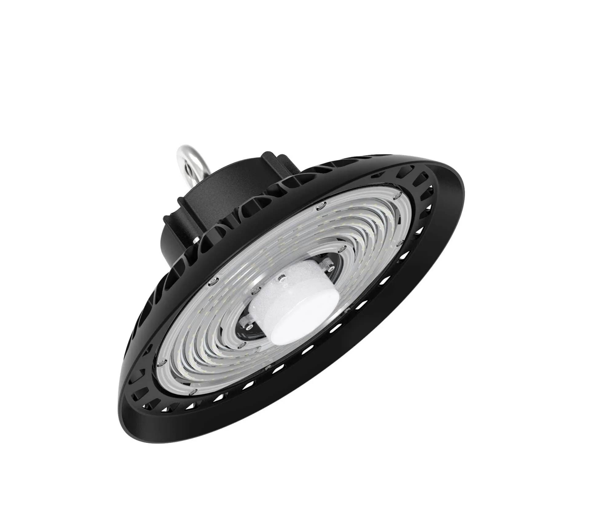 UFO High Bay w/Motion Sensor and Remote Operation 240w 36,000 Lumens 120° Hook Mount