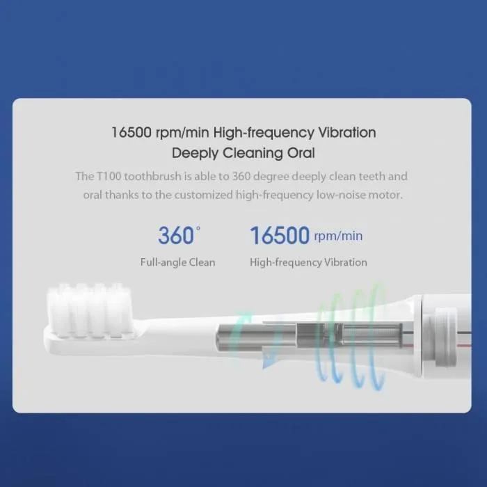 Xiaomi Mijia T100 Dual Mode Electric Rechargeable Toothbrush